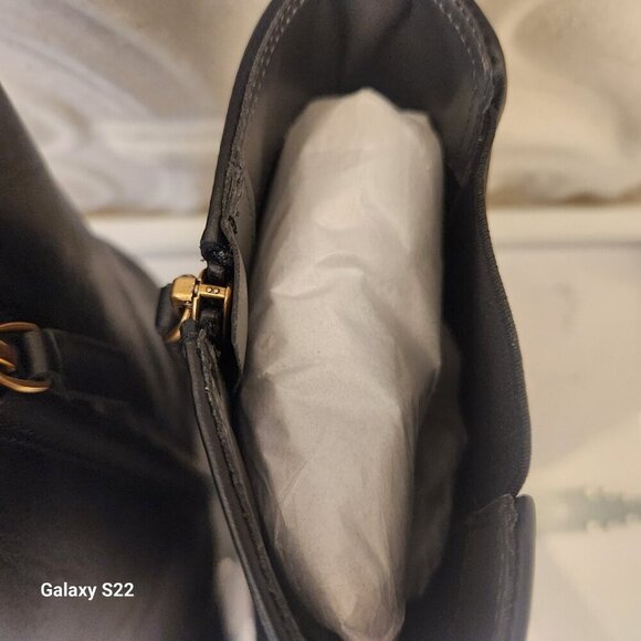 Franco Sarto Ellah Wedge Booties. Leather. NIB. Size 8 - Picture 10 of 12